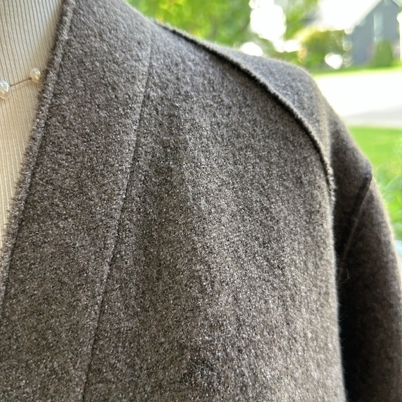 Oska brand boiled wool mid length car coat - Picture 13 of 13